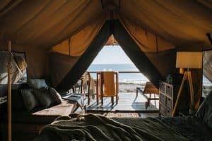 Glamping à la plage : tour d’horizon