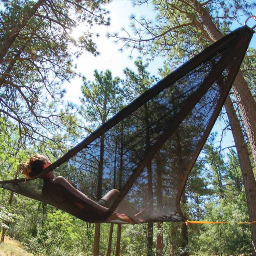 Hamac triangle suspendu geant Shadysand